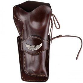 Kabura CP WESTERN 5.5" OTWARA CZASZKA SKRZYDŁA BRĄZ 721-013