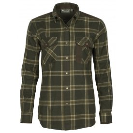 Koszula damska PINEWOOD PRESTWICK EXCLUSIVE 3428 - D.GREEN/GREEN