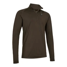 Koszulka termoaktywna podgrzewana DEERHUNTER Heat Game 1/2-Zip - Wood  (7722-585)
