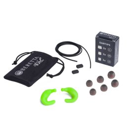 BERETTA - CF121 OCHRONNIKI SŁUCHU BERETTA MINI HEADSET E2 GREEN FLUO
