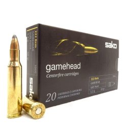 Amunicja SAKO kal. 222 Rem Gamehead 3,2g