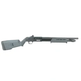 Strzelba powtarzalna MOSSBERG 590S Optic-Ready kal. 12/76, lufa 470 mm, Magpul Gray, Holosun Micro Dot