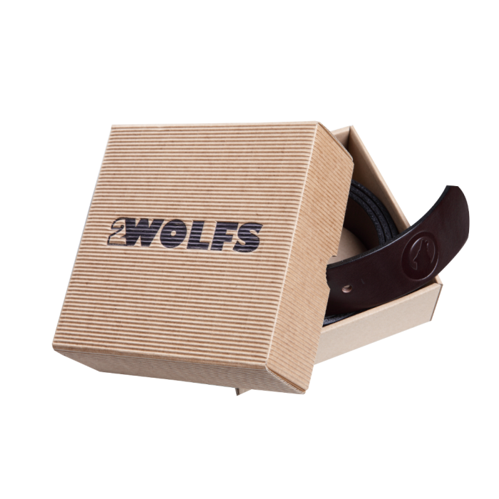 Pasek skórzany do spodni CLASSIC 2Wolfs