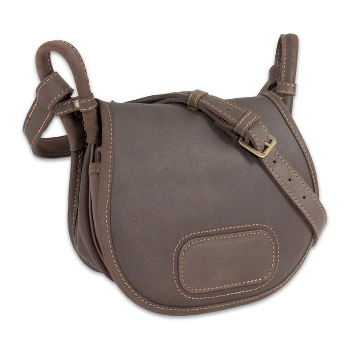 SKÓRZANA TORBA TOREBKA MYŚLIWSKA HUETTER "OLD CHICAGO" NR 125