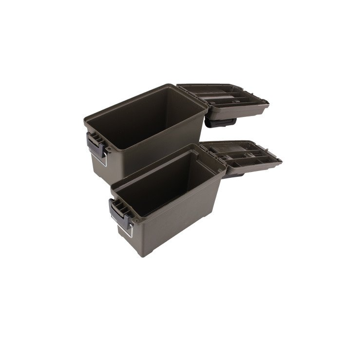 FOSCO - Zestaw plastikowych skrzyń na amunicję lub wyposażenie - 465200