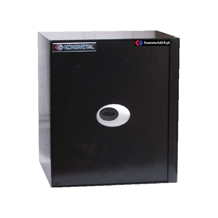 Sejf Konsmetal Koliber 35 Czarny, Klasa S1 - zamek kluczowy