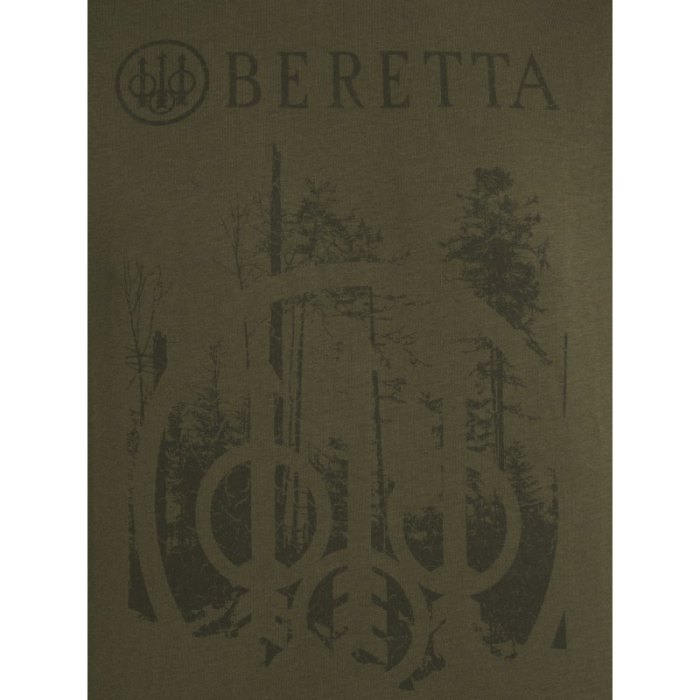 Koszulka BERETTA Outline Dark Olive TS812