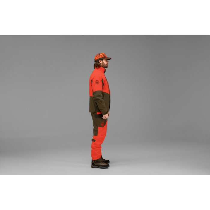 Spodnie męskie Harkila Wildboar Pro pomarańczowo-zielone (110123593)