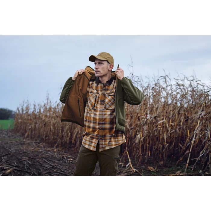 Koszula męska Harkila Pajala - Cornstalk check (100561051)