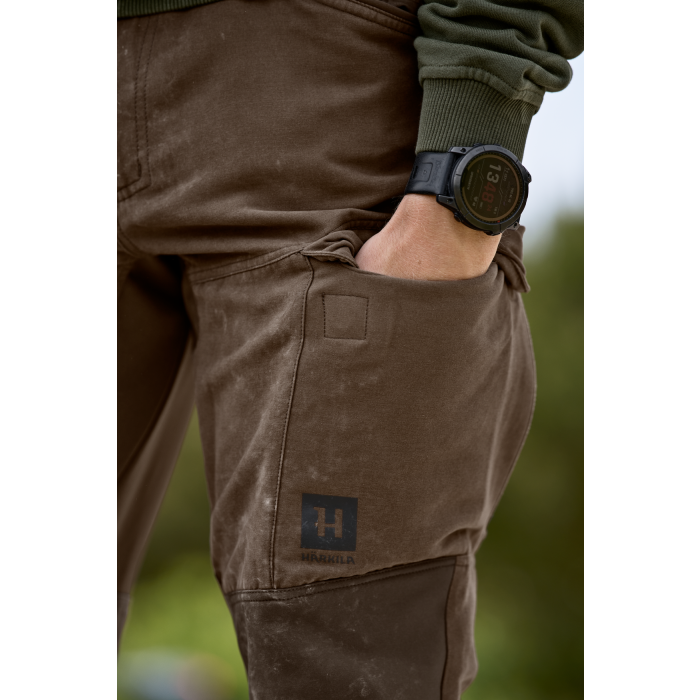 Spodnie Harkila Scandinavian Dark earth/Slate brown (101481046)