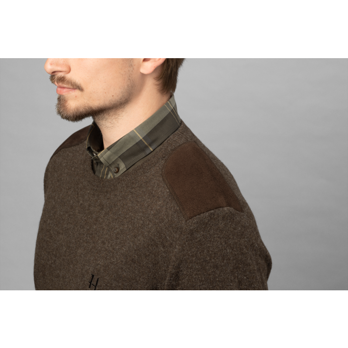 Sweter Harkila Arran Slate brown (102111023)
