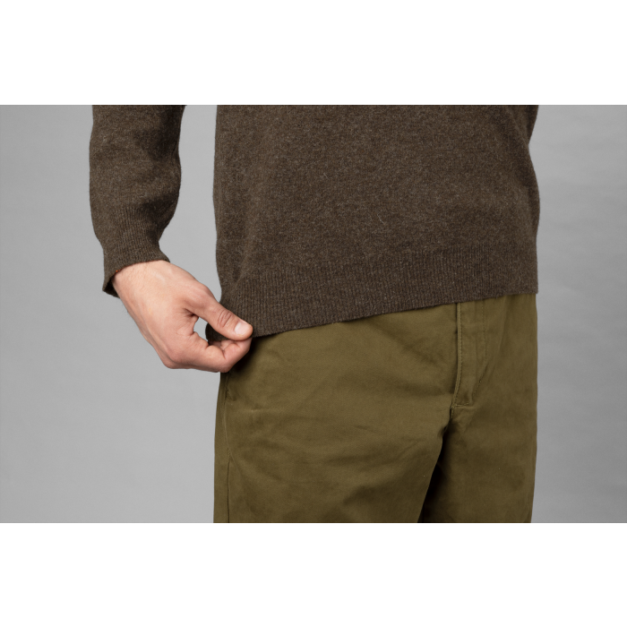 Sweter Harkila Arran Slate brown (102111023)