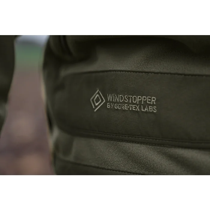 Polarowa kurtka dwustronna HARKILA Kamko Fleece - Forest night/Rustique clay GORE-TEX WINDSTOPPER (102500256)