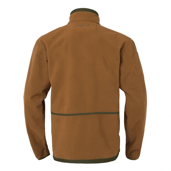 Polarowa kurtka dwustronna HARKILA Kamko Fleece - Forest night/Rustique clay GORE-TEX WINDSTOPPER (102500256)