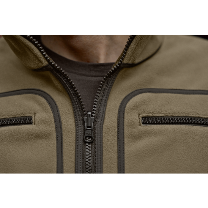 Harkila Kamko Fleece Dark Antique bronze/Willow Green GORE-TEX WINDSTOPPER (1025101900)