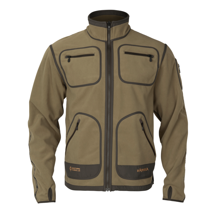 Harkila Kamko Fleece Dark Antique bronze/Willow Green GORE-TEX WINDSTOPPER (1025101900)