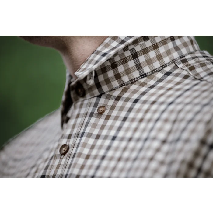 Koszula HARKILA Milford Blue/Beige check (102530192)