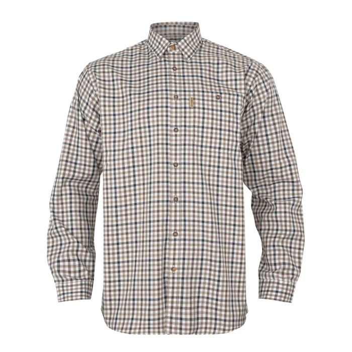 Koszula HARKILA Milford Blue/Beige check (102530192)