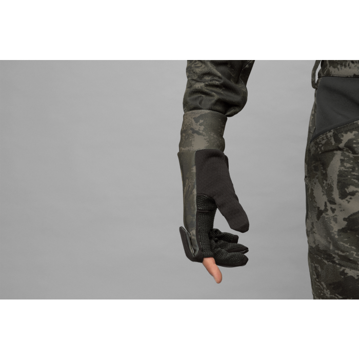 Rękawiczki Harkila - Noctyx Camo Fleece W/foldback  Finger Axis Msp (10293600100)