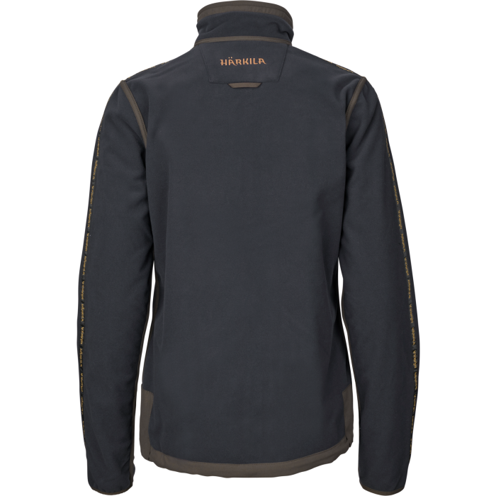 Polarowa kurtka dwustronna damska Harkila Kamko Willow Green / Deep Well Purple (10298003900)