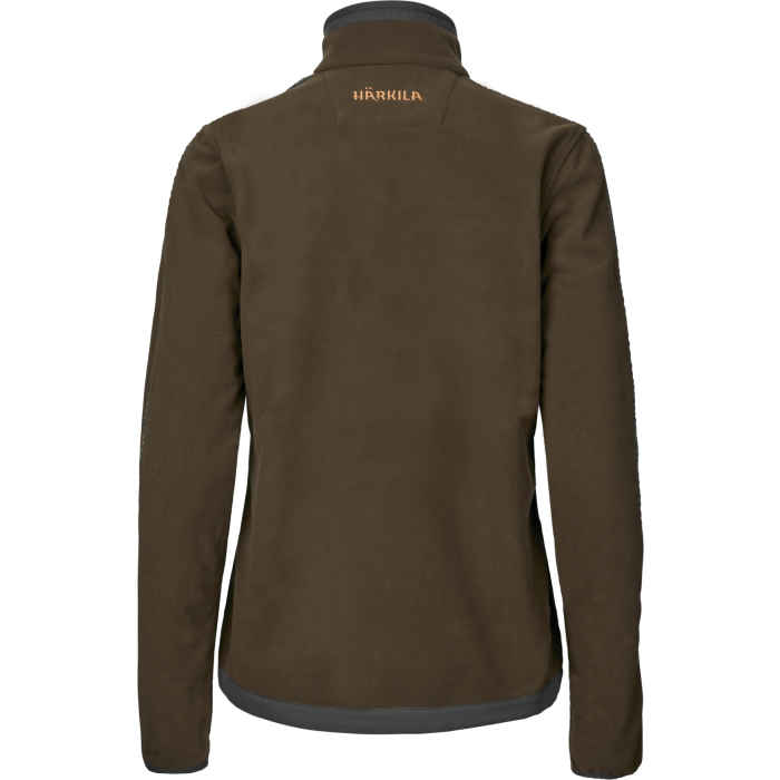 Polarowa kurtka dwustronna damska Harkila Kamko Willow Green / Deep Well Purple (10298003900)