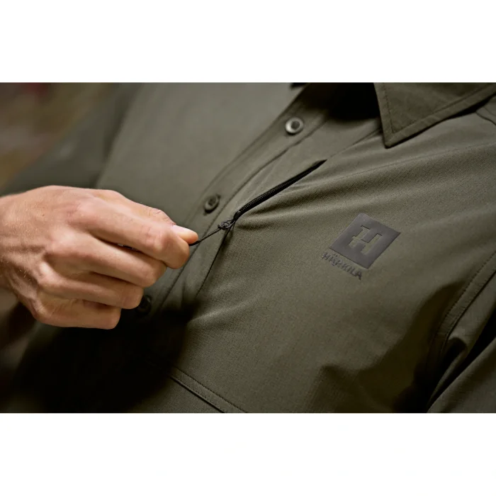 Koszula HARKILA Trek S/S Grape leaf (10350031)