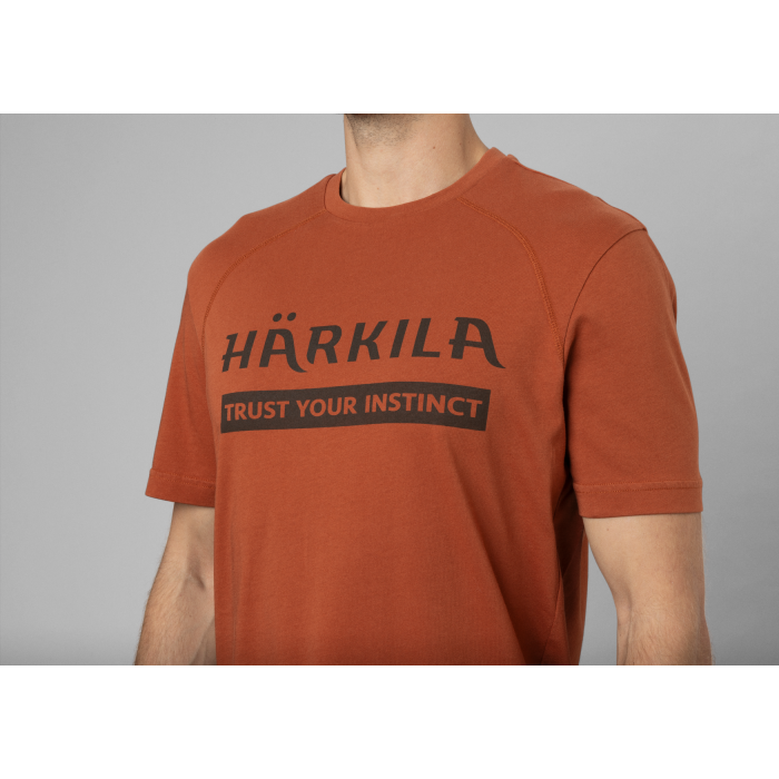 Koszulka HARKILA Logo S/S  Arabina Spice (105043012)