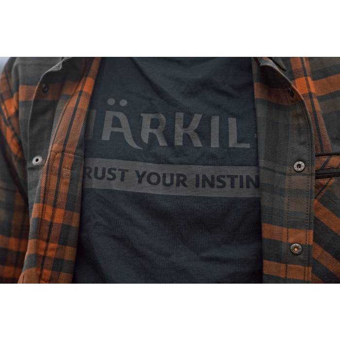 Koszulka HARKILA Logo S/S  Dark Navy (10504500100)