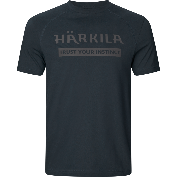 Koszulka HARKILA Logo S/S  Dark Navy (10504500100)