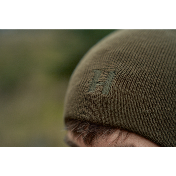 Dwustronna czapka Harkila reversible beanie - Willow green/Orange (105080099)