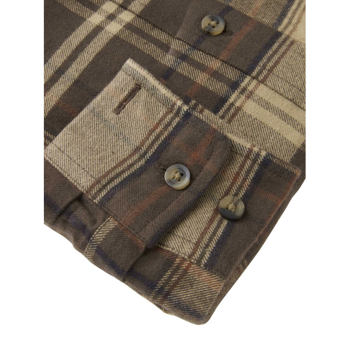 Koszula damska Chevalier Heron - Soil Brown Checked (1060209C7011)