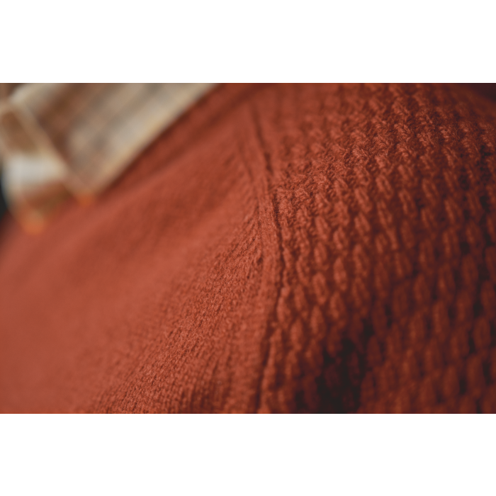 Sweter HARKILA Vincent Merino v-neck - Bombay brown (10609006500)