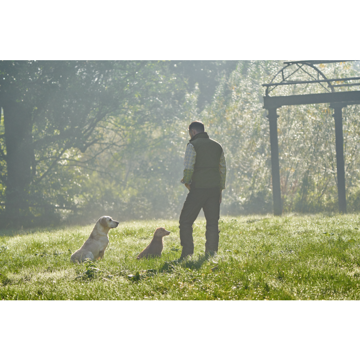 Kamizelka Harkila Kamko Estate WSP Revesible - Dark olive/Sea blue (10624008100)