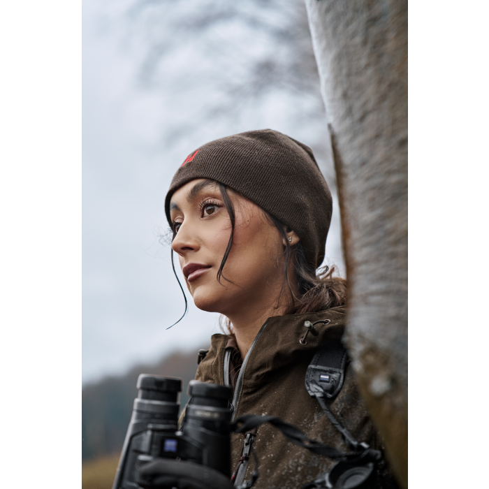 Czapka Harkila Aspire dwustronna - Shadow brown/Red (106330058)