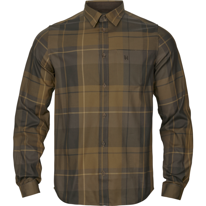 Koszula Harkila Akse L/S Willow green check (1072371)