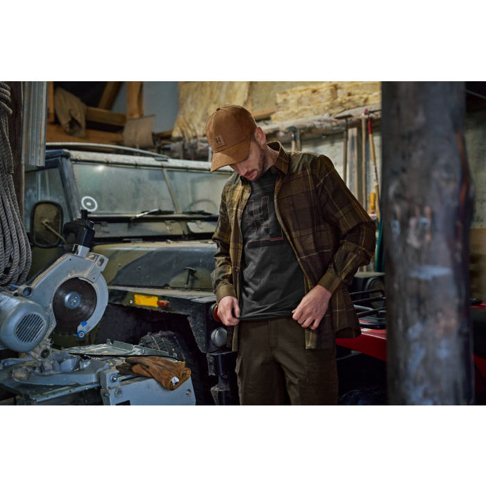 Koszula Harkila Akse L/S Willow green check (1072371)