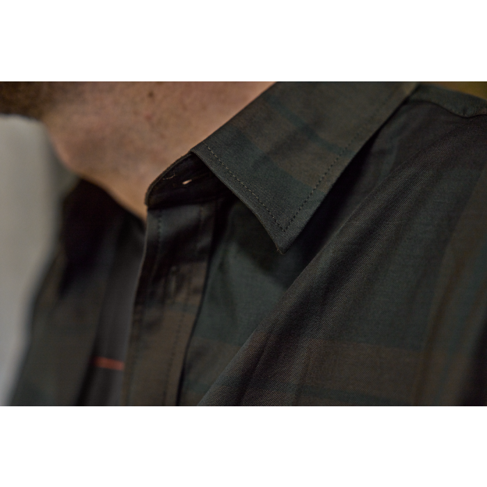 Koszula Harkila Akse L/S Shadow brown check (107238009)