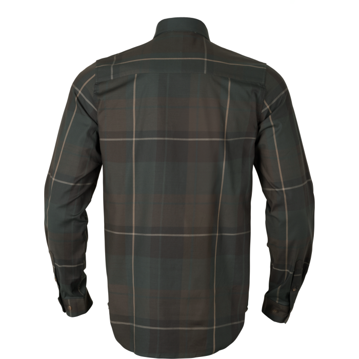 Koszula Harkila Akse L/S Shadow brown check (107238009)
