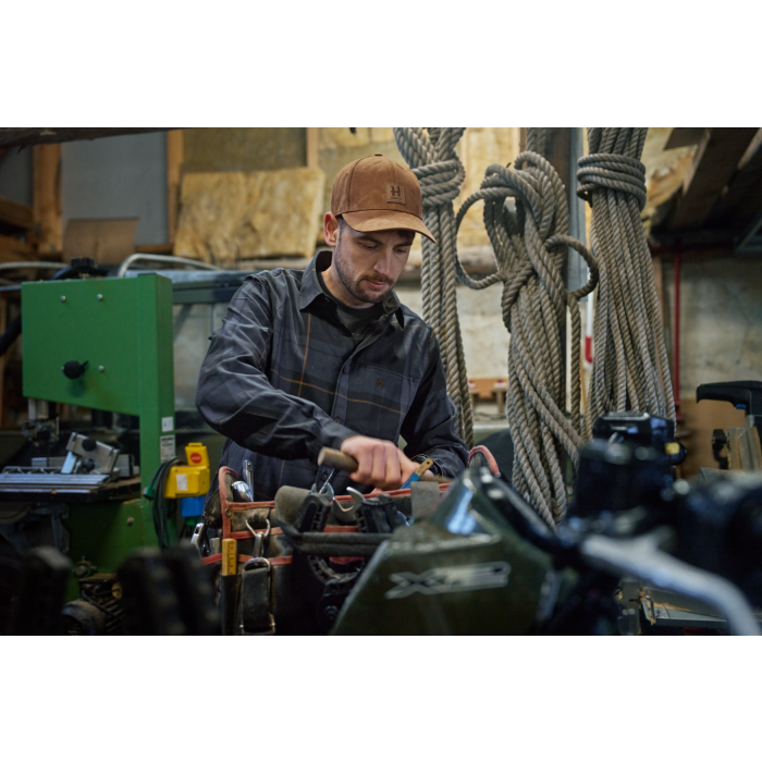 Koszula Harkila Akse L/S Blackberry check (10723801)