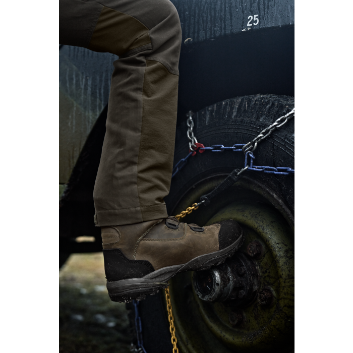 Spodnie Harkila Hill- Willow green/Brown (107280171)