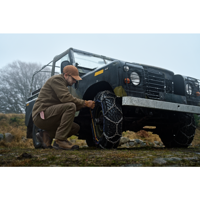 Spodnie Harkila Hill- Willow green/Brown (107280171)