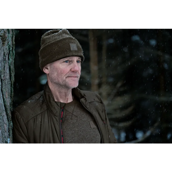 Koszulka HARKILA Kodiak CleverWool L/S - Dark hunting green (108030174)