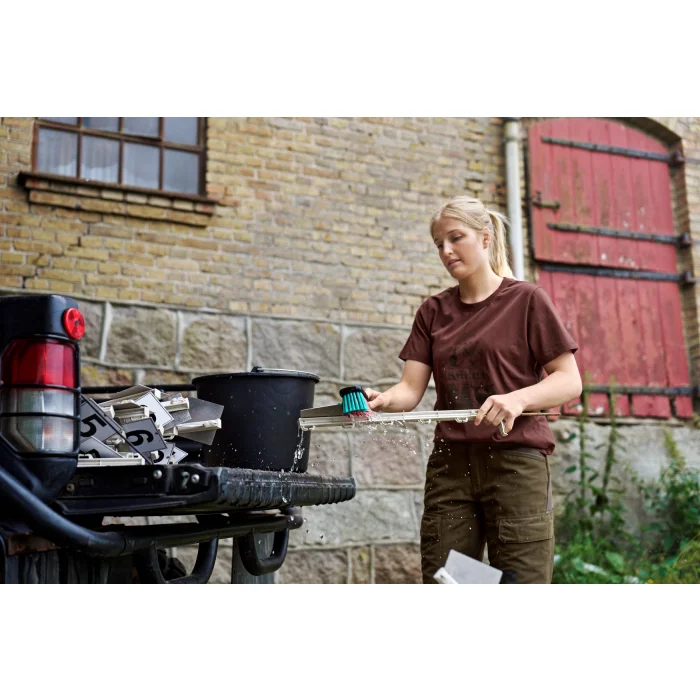 Koszulka damska HARKILA -  Nature S/S Hot Chocolate (108304012)