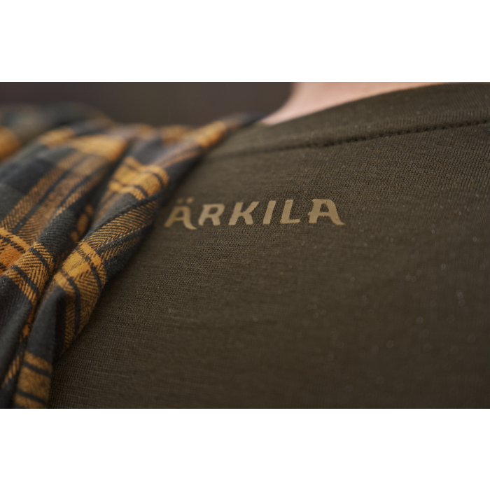 Koszulka Harkila Game L/S - Willow green stag (108570188)