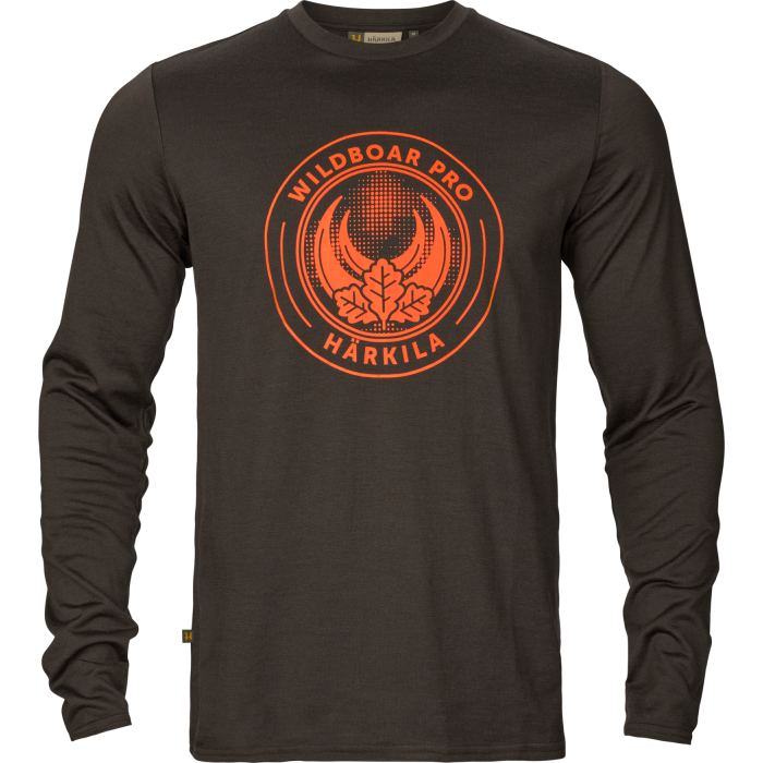Koszulka Harkila Game L/S - Shadow brown wildboar (108571053)