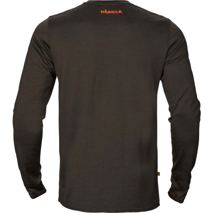 Koszulka Harkila Game L/S - Shadow brown wildboar (108571053)