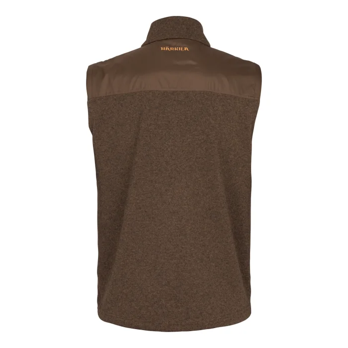 Kamizelka HARKILA Kalix Fleece - Dark Earth (109260143)