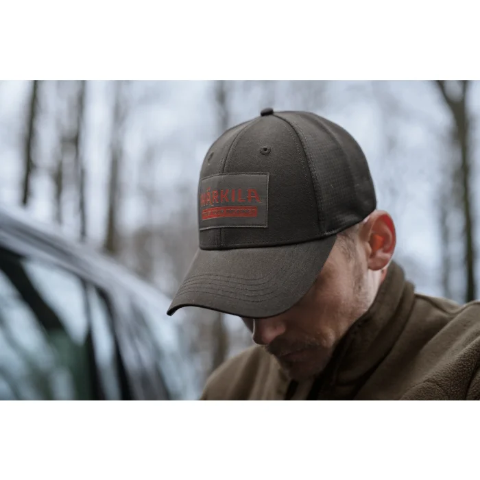 Czapka HARKILA - Logo - Shadow Brown, One size (109560044)