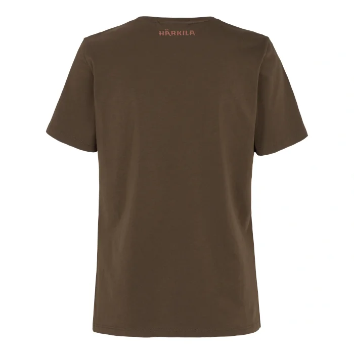Koszulka damska HARKILA  H-logo S/S - Willow green (10962002900)