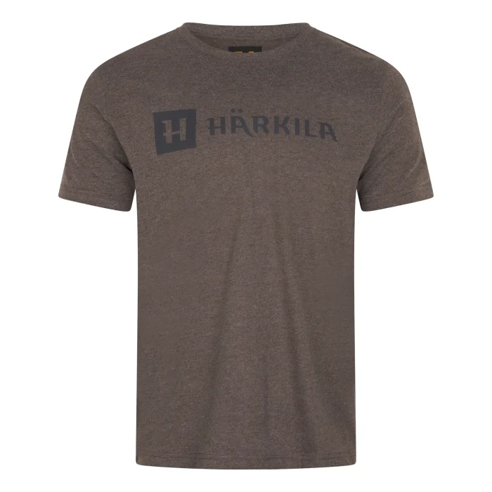 Koszulka HARKILA - Identity S/S Brown Melange (10964106100)